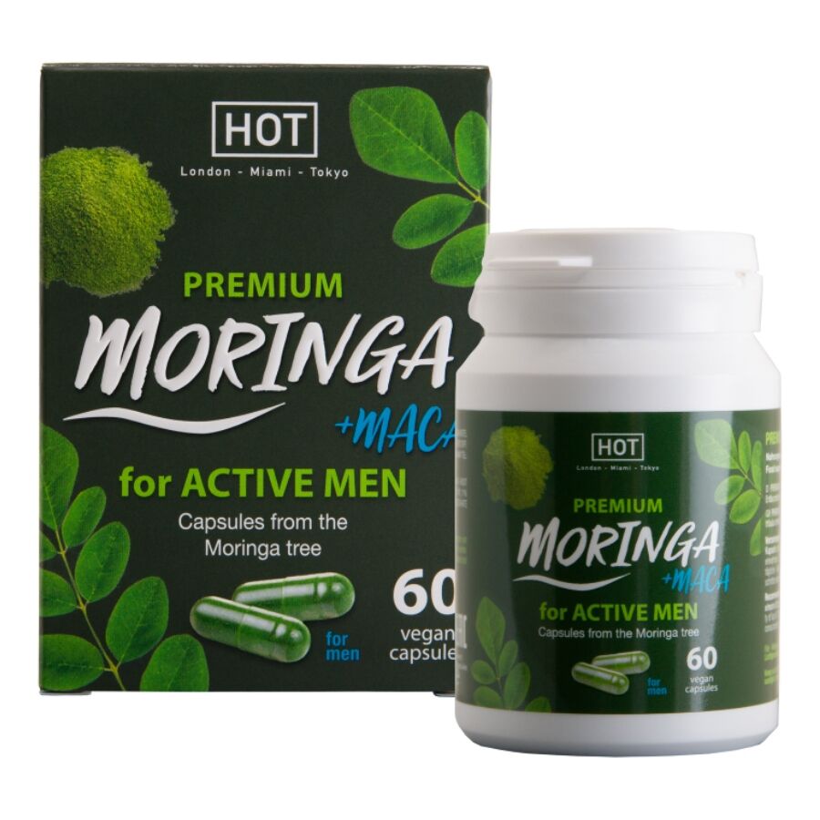 HOT - MORINGA MEN CAPS UOMO 60 UNIT