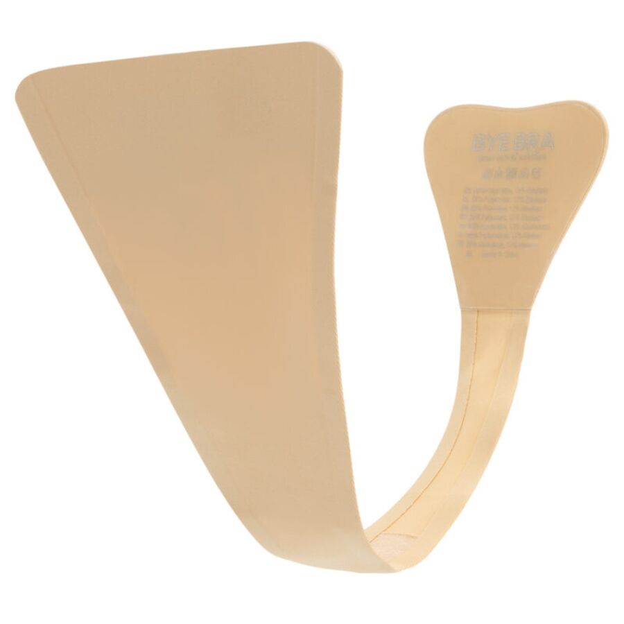 BYE-BRA - TANGA ADHESIVO BEIGE TALLA NICA