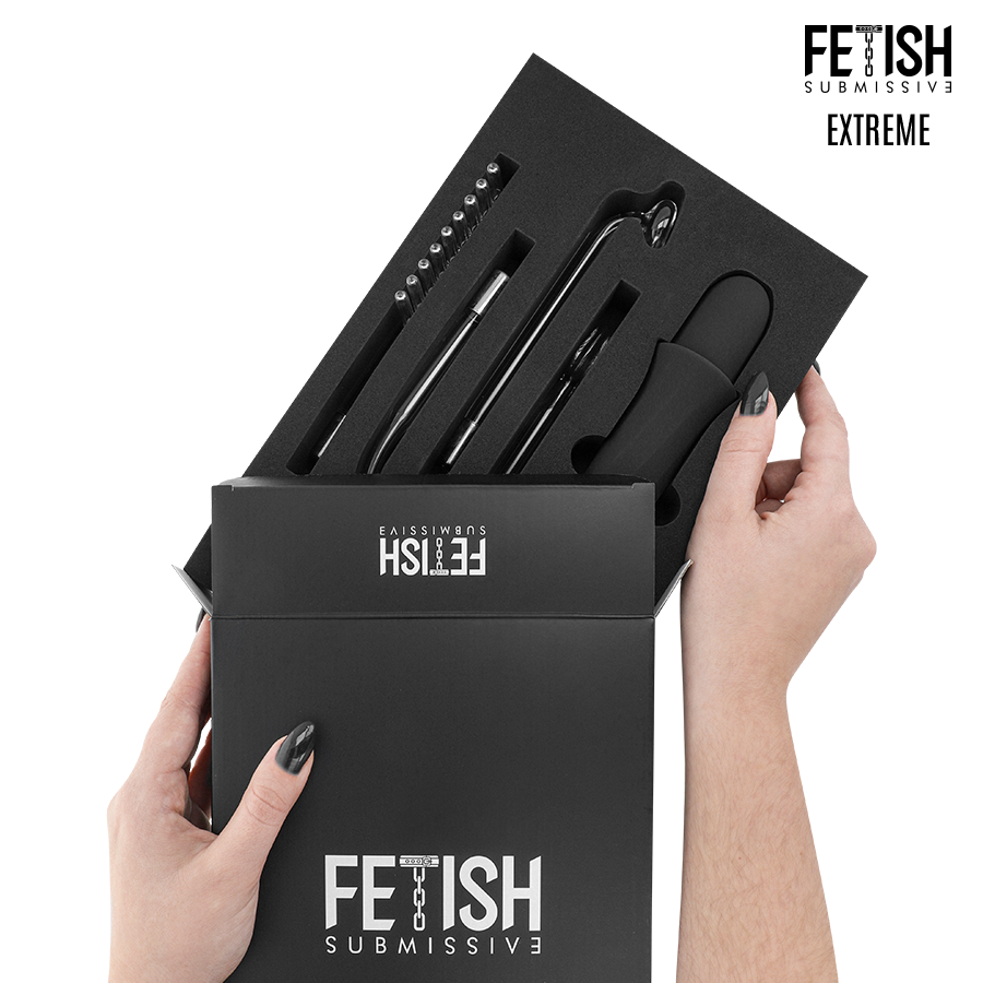 FETISH SUBMISSIVE - VIBRADOR WAND ELECTROESTIMULACIN ALTA FRECUENCIA