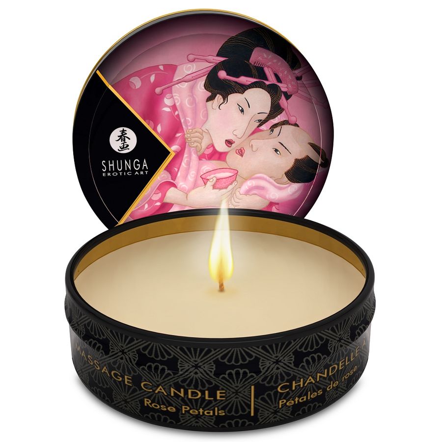SHUNGA - MINI CARESS BY CANDLELIGHT ESPOSITORE CANDELE DA MASSAGGIO 24 UNIT