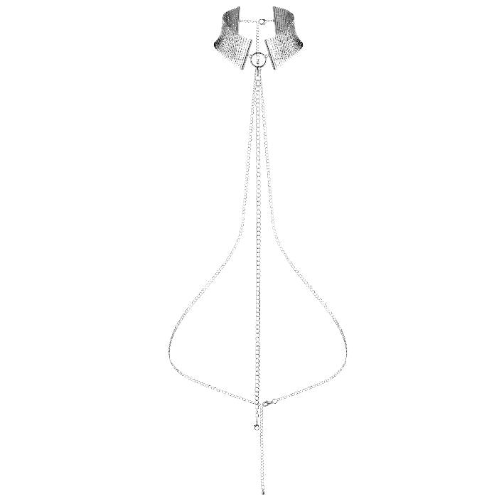 BIJOUX - DSIR MTALLIQUE COLLANA METALLICA ARGENTO