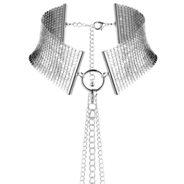 BIJOUX - DSIR MTALLIQUE COLLANA METALLICA ARGENTO