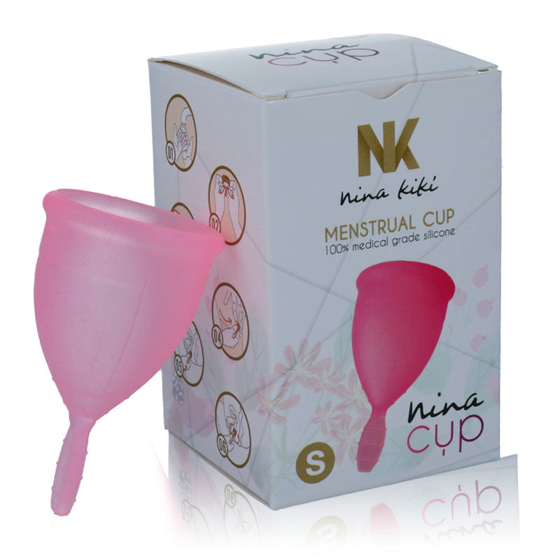NINA KIK - COPPA MESTRUALE ROSA - TAGLIA S