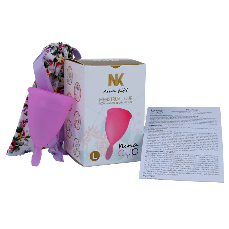 NINA KIK - COPPA MESTRUALE VIOLA - TAGLIA L