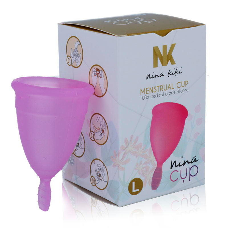 NINA KIK - COPPA MESTRUALE VIOLA - TAGLIA L
