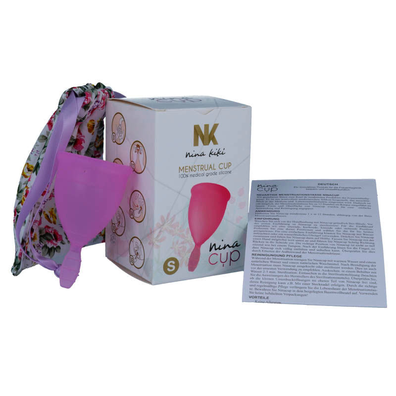 NINA KIK - COPPA MESTRUALE VIOLA - TAGLIA S