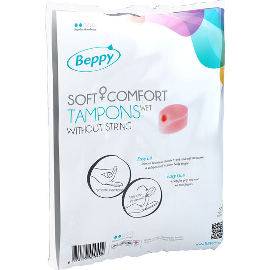 BEPPY - SOFT COMFORT TAMPONI BAGNATI 30 UNIT