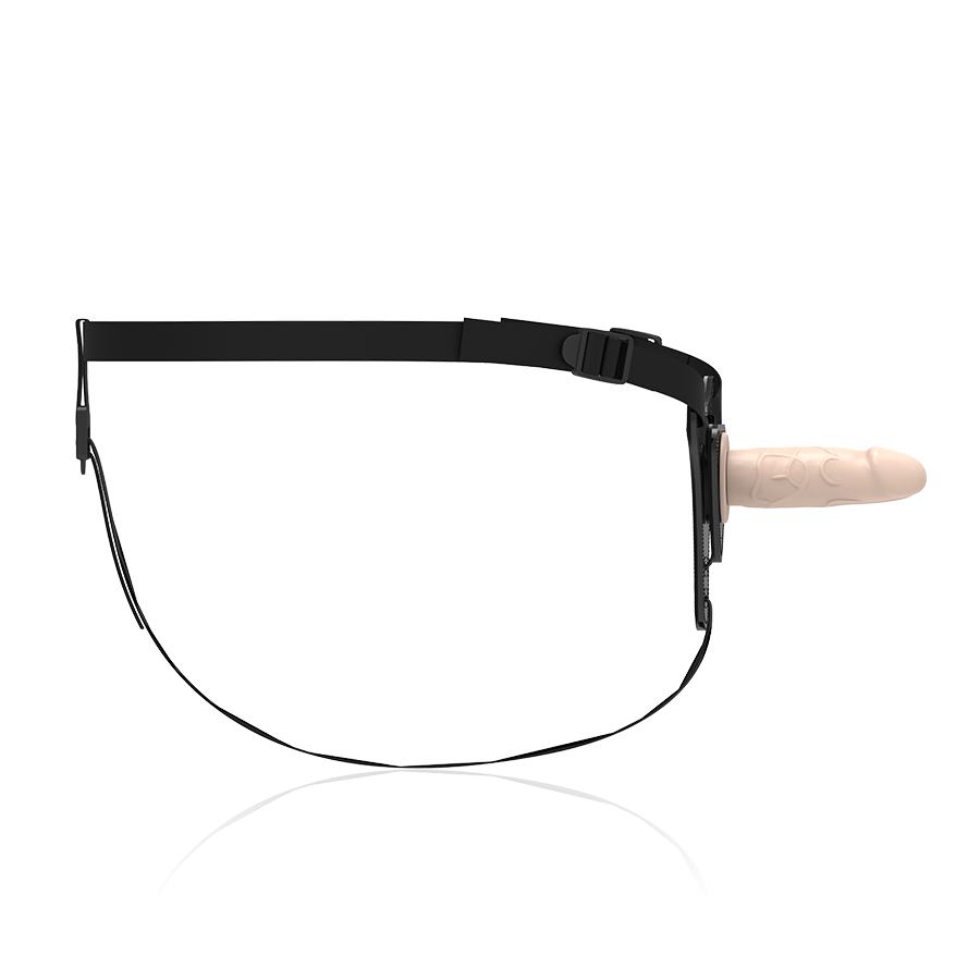 FETISH SUBMISSIVE HARNESS - SILICONE FLESH REALISTICO 12,5 CM