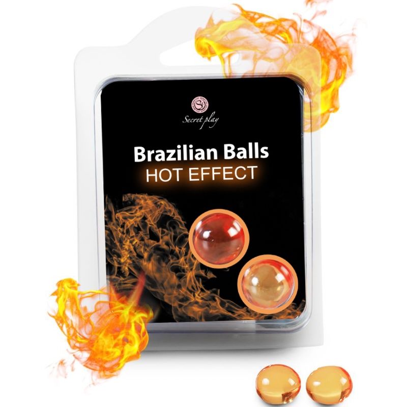 SECRETPLAY - PALLINE BRASILIANE EFFETTO RISCALDANTE 2 UNIT