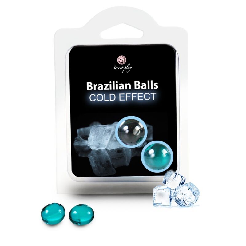 SECRETPLAY - PALLINE BRASILIANE EFFETTO FREDDO 2 UNIT