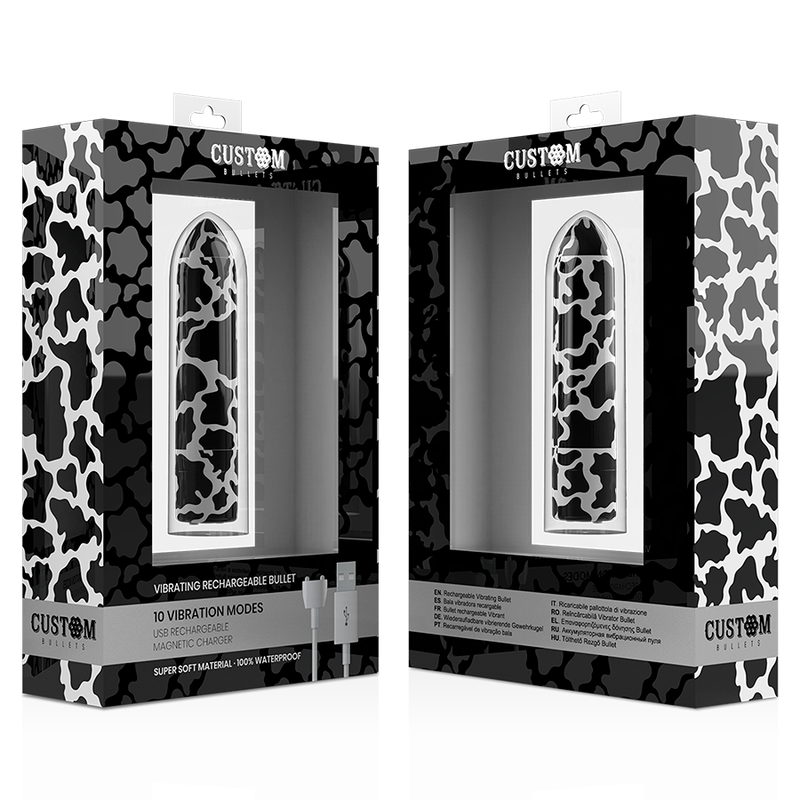 CUSTOM BULLETS - BULLET RICARICABILI MUCCA 10 INTENSIT
