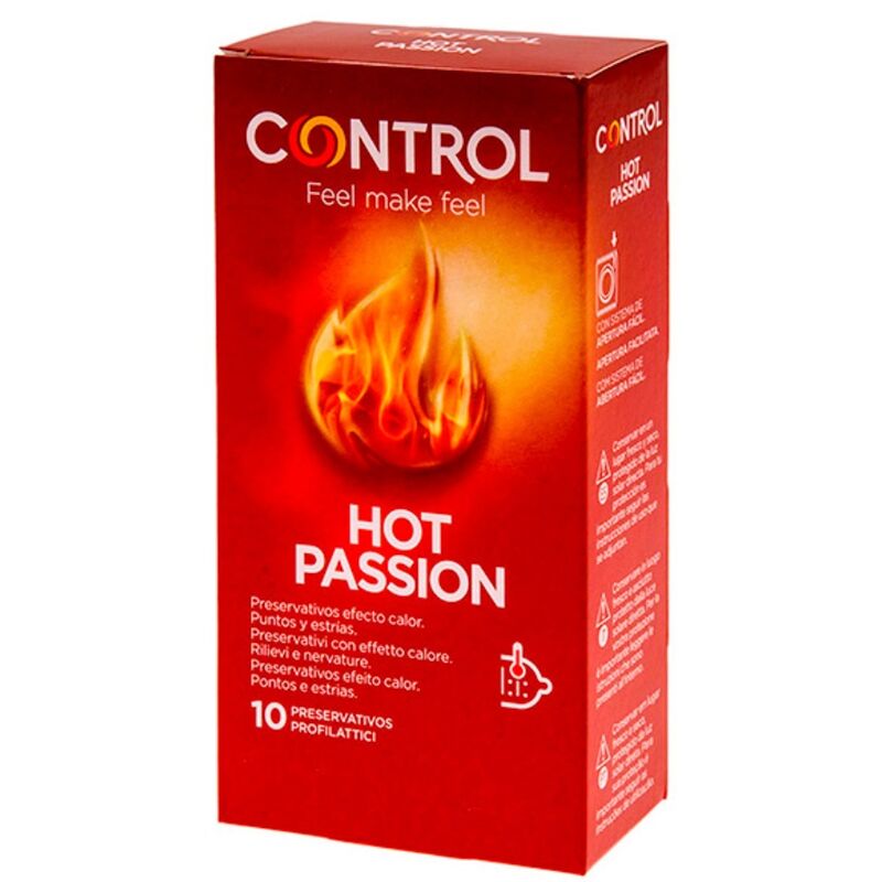 CONTROL - EFFETTO RISCALDANTE HOT PASSION 10 UNIT