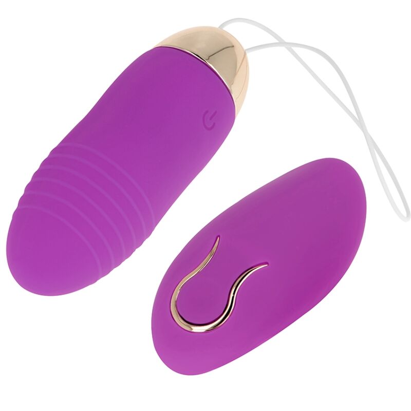 OHMAMA - UOVO VIBRANTE TELECOMANDO 10 VELOCIT VIOLA