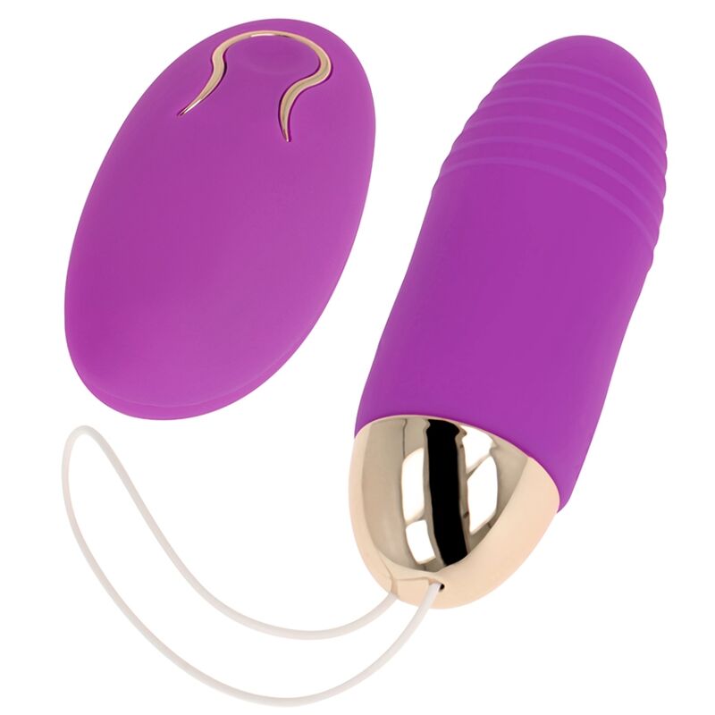 OHMAMA - UOVO VIBRANTE TELECOMANDO 10 VELOCIT VIOLA