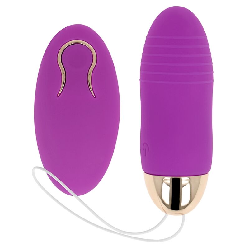 OHMAMA - UOVO VIBRANTE TELECOMANDO 10 VELOCIT VIOLA