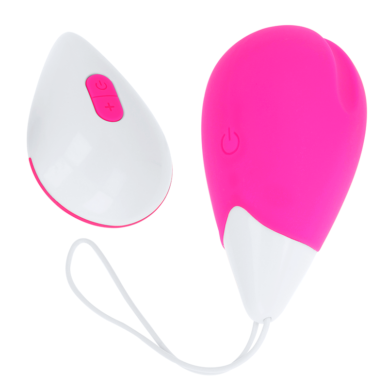 OHMAMA - UOVO VIBRANTE 10 MODALIT ROSA E BIANCO