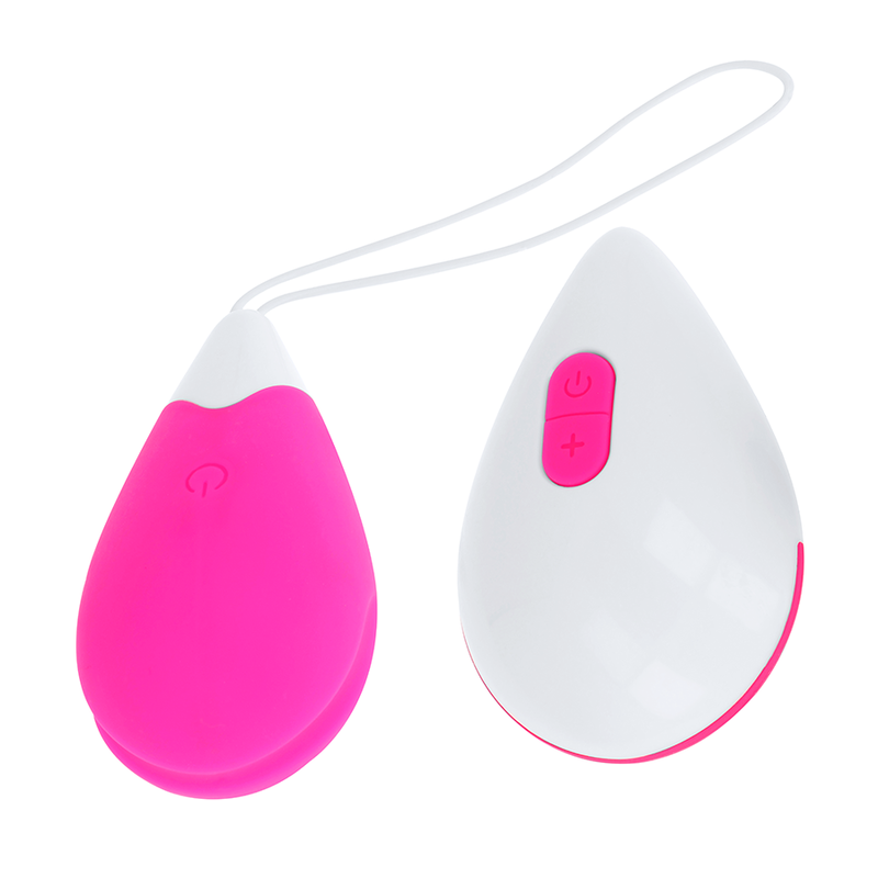 OHMAMA - UOVO VIBRANTE 10 MODALIT ROSA E BIANCO