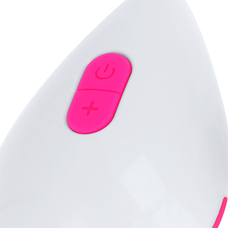 OHMAMA - UOVO VIBRANTE 10 MODALIT ROSA E BIANCO