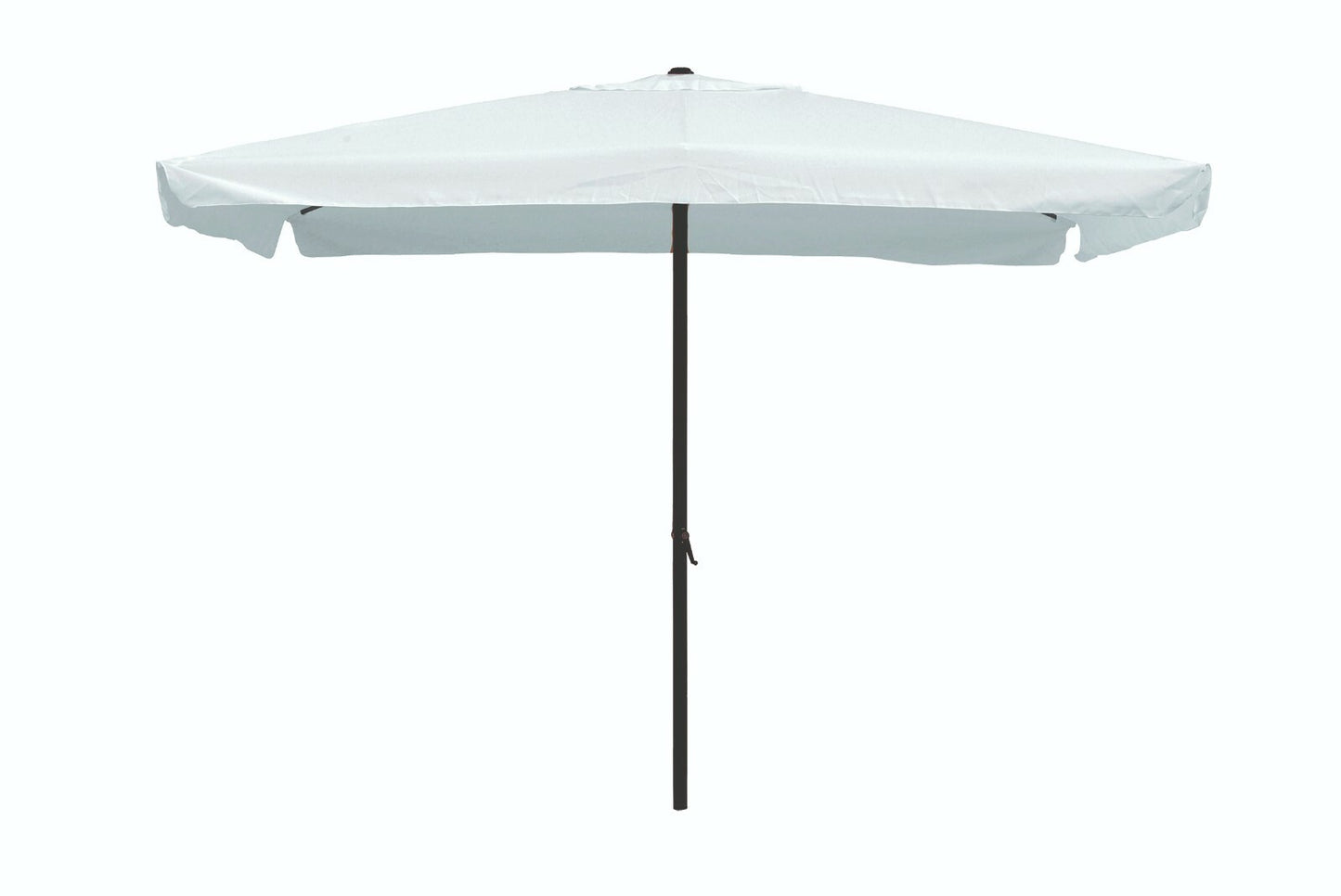 Garden Friend Ombrellone rettangolare 2x3x2,4h m bianco