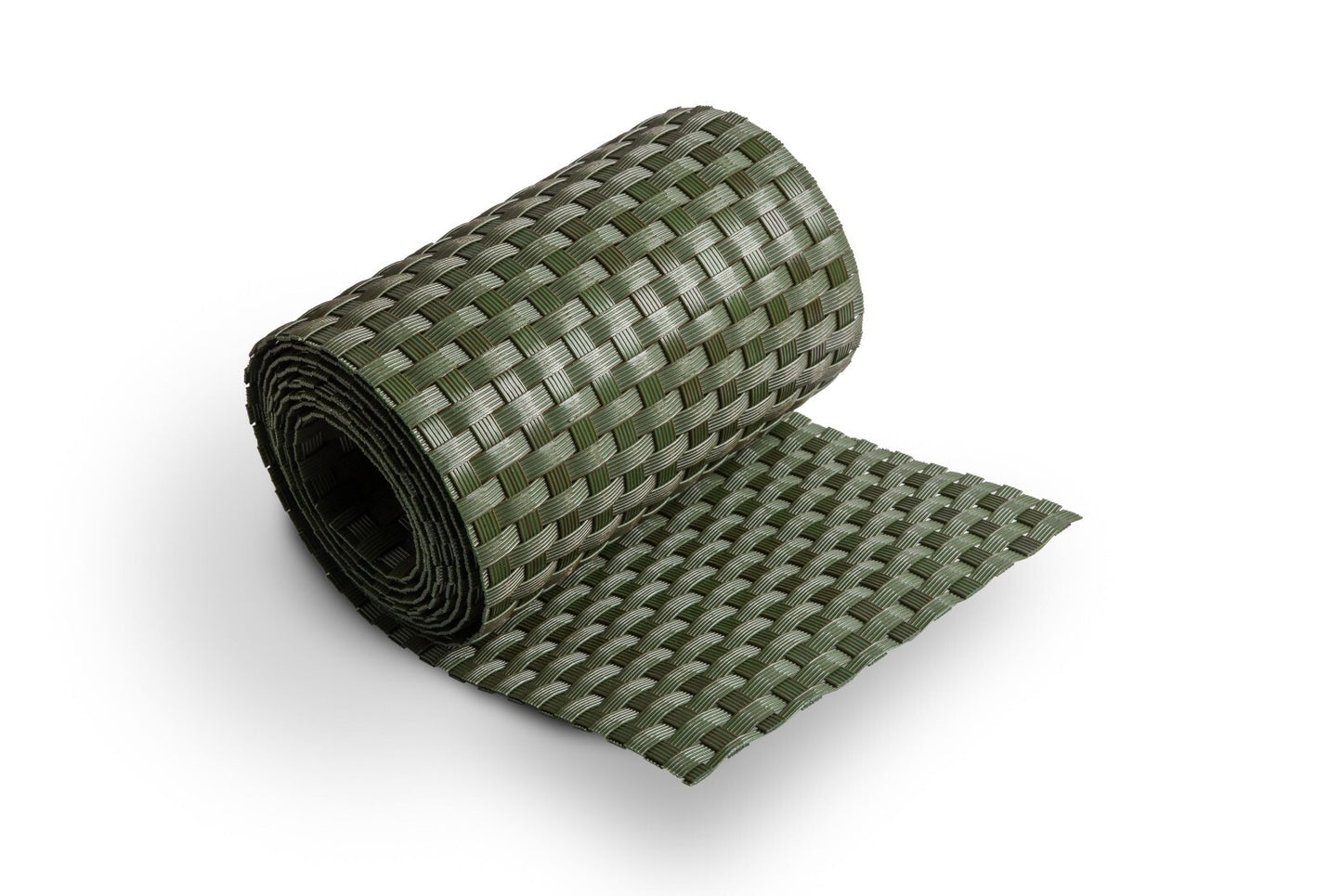 Frangivista in rattan artificiale per balcone e/o recinzione giardino 1300 gr/m2 Misura 100x300 cm Color verde scuro