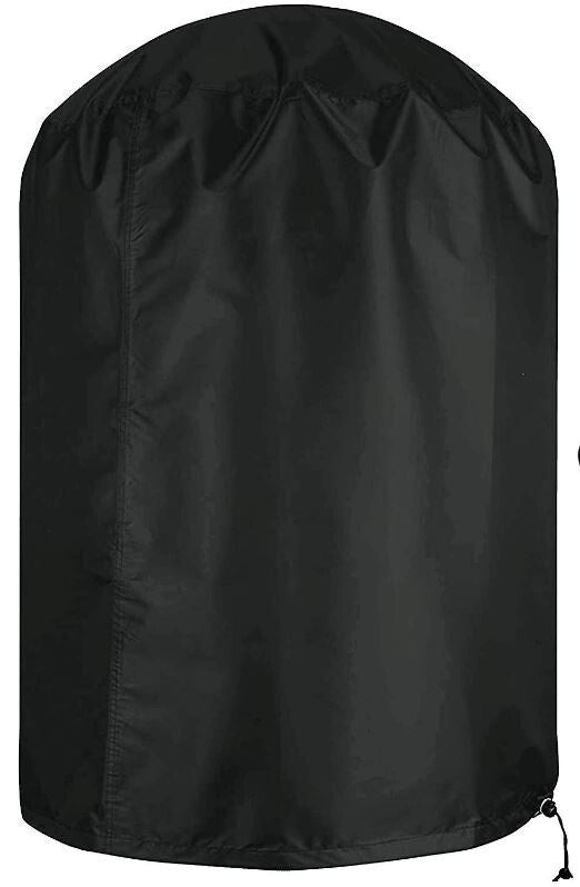 Copertura protettiva di colore nero per barbecue tondo in 210D Oxford PU Misure:  70X80H cm Resistente all'acqua, alla polvere e ai raggi UV