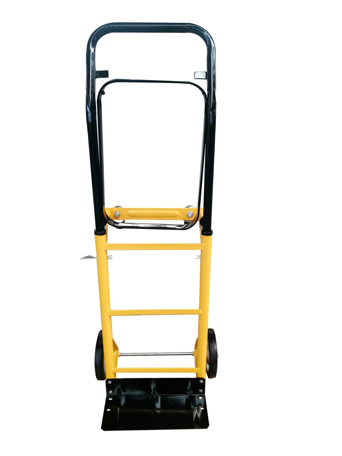 Carrello multifunzione misure prodotto 99x38x31 cm misure pala 30x15,5 cm dotato di due ruote in gomma da 6" e due ruote pivottanti da 2" Portata 45 kg